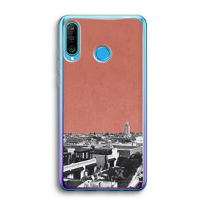CaseCompany Marrakech Skyline : Huawei P30 Lite Transparant Hoesje