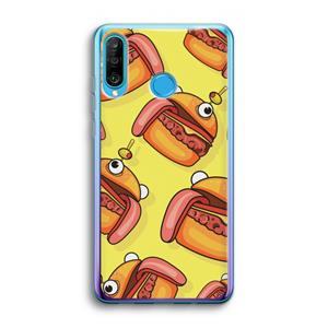 CaseCompany Hamburger: Huawei P30 Lite Transparant Hoesje