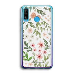 CaseCompany Botanical sweet flower heaven: Huawei P30 Lite Transparant Hoesje