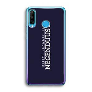 CaseCompany Blijve plakken in Negenduust: Huawei P30 Lite Transparant Hoesje
