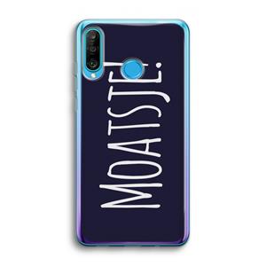 CaseCompany Moatsje!: Huawei P30 Lite Transparant Hoesje