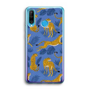 CaseCompany Luipaard: Huawei P30 Lite Transparant Hoesje