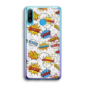 CaseCompany Pow Smack: Huawei P30 Lite Transparant Hoesje