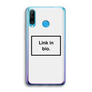 CaseCompany Link in bio: Huawei P30 Lite Transparant Hoesje