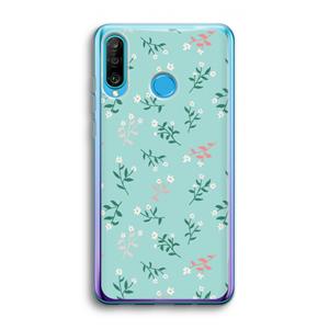 CaseCompany Small white flowers: Huawei P30 Lite Transparant Hoesje