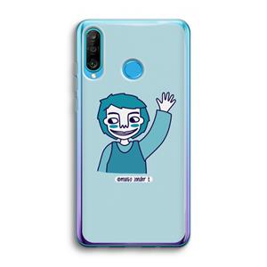 CaseCompany Zwaai: Huawei P30 Lite Transparant Hoesje