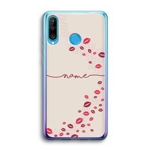 CaseCompany Kusjes: Huawei P30 Lite Transparant Hoesje