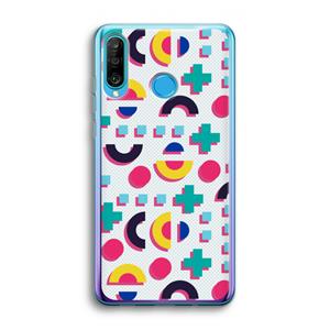 CaseCompany 8-bit N°2: Huawei P30 Lite Transparant Hoesje