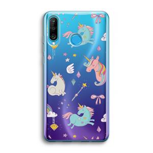 CaseCompany Fantasiewereld: Huawei P30 Lite Transparant Hoesje