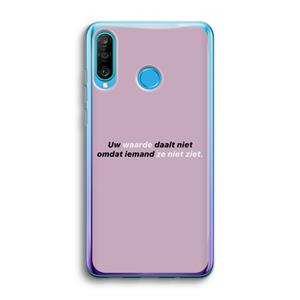 CaseCompany uw waarde daalt niet: Huawei P30 Lite Transparant Hoesje