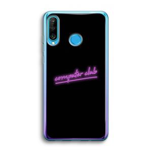 CaseCompany Vice Black: Huawei P30 Lite Transparant Hoesje