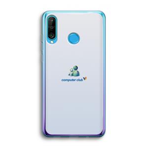 CaseCompany MSN: Huawei P30 Lite Transparant Hoesje