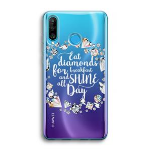 CaseCompany Diamonds: Huawei P30 Lite Transparant Hoesje