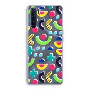 CaseCompany 8-bit N°1: Oppo A91 Transparant Hoesje