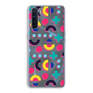CaseCompany 8-bit N°2: Oppo A91 Transparant Hoesje