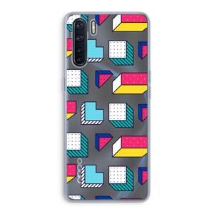 CaseCompany 8-bit N°7: Oppo A91 Transparant Hoesje