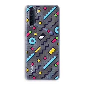 CaseCompany 8-bit N°8: Oppo A91 Transparant Hoesje