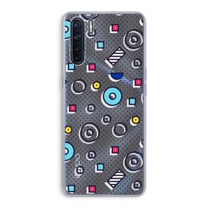 CaseCompany 8-bit N°9: Oppo A91 Transparant Hoesje