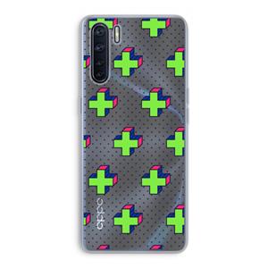 CaseCompany 8-bit N°10: Oppo A91 Transparant Hoesje