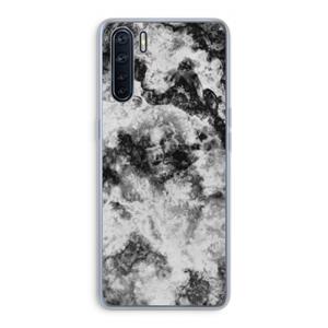 CaseCompany Onweer: Oppo A91 Transparant Hoesje