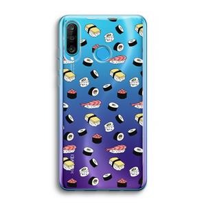 CaseCompany Sushi time: Huawei P30 Lite Transparant Hoesje