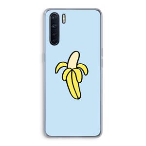 CaseCompany Banana: Oppo A91 Transparant Hoesje