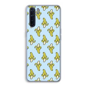 CaseCompany Bananas: Oppo A91 Transparant Hoesje