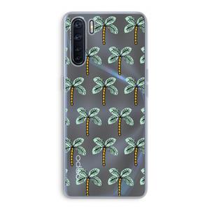CaseCompany Paradise: Oppo A91 Transparant Hoesje