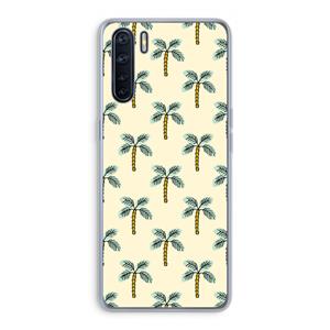 CaseCompany Paradise: Oppo A91 Transparant Hoesje