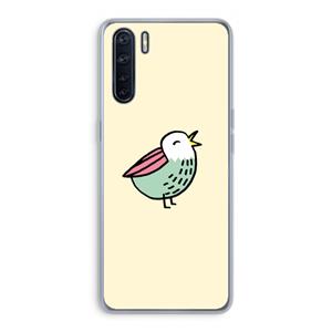 CaseCompany Birdy: Oppo A91 Transparant Hoesje