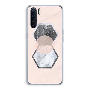 CaseCompany Creatieve toets: Oppo A91 Transparant Hoesje