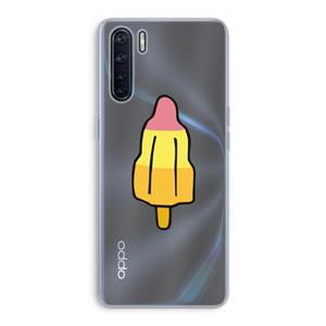 CaseCompany Raketijsje: Oppo A91 Transparant Hoesje