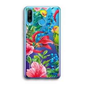 CaseCompany Papegaaien: Huawei P30 Lite Transparant Hoesje