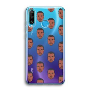 CaseCompany Kanye Call Me℃: Huawei P30 Lite Transparant Hoesje