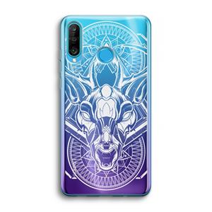 CaseCompany Oh Deer: Huawei P30 Lite Transparant Hoesje
