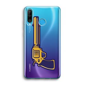 CaseCompany Pew Pew Pew: Huawei P30 Lite Transparant Hoesje