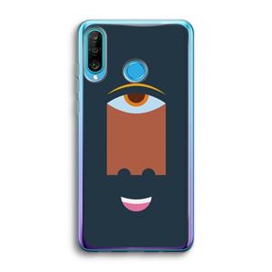 CaseCompany Mono M: Huawei P30 Lite Transparant Hoesje