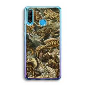 CaseCompany Haeckel Lacertilia: Huawei P30 Lite Transparant Hoesje