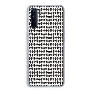 CaseCompany Crazy shapes: Oppo A91 Transparant Hoesje