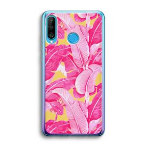 CaseCompany Pink Banana: Huawei P30 Lite Transparant Hoesje