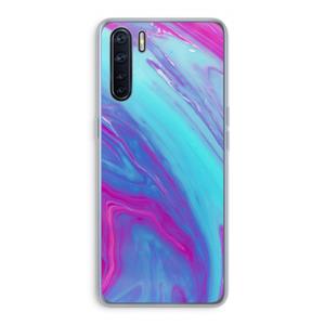 CaseCompany Zweverige regenboog: Oppo A91 Transparant Hoesje