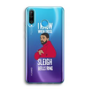 CaseCompany Sleigh Bells Ring: Huawei P30 Lite Transparant Hoesje