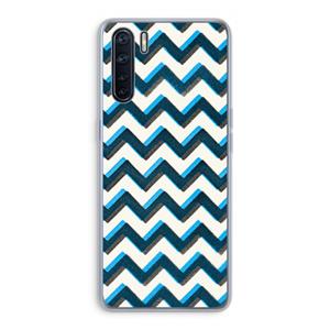 CaseCompany Onderbroken lijn: Oppo A91 Transparant Hoesje