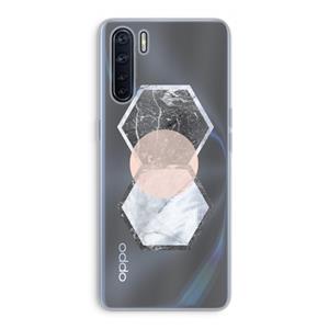 CaseCompany Creatieve toets: Oppo A91 Transparant Hoesje