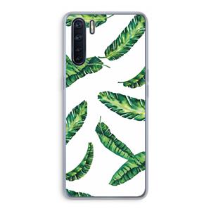 CaseCompany Lange bladeren: Oppo A91 Transparant Hoesje