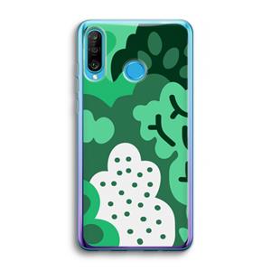 CaseCompany Bushes: Huawei P30 Lite Transparant Hoesje