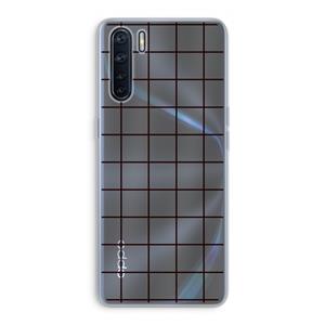CaseCompany Rooster: Oppo A91 Transparant Hoesje
