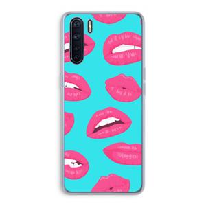 CaseCompany Bite my lip: Oppo A91 Transparant Hoesje