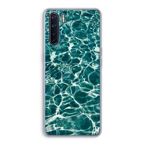 CaseCompany Weerkaatsing water: Oppo A91 Transparant Hoesje