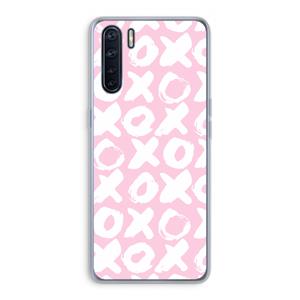CaseCompany XOXO: Oppo A91 Transparant Hoesje